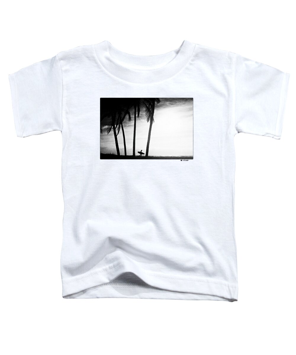 Surfing Toddler T-Shirt featuring the photograph Ticla Palms Signature Tee by Nik West