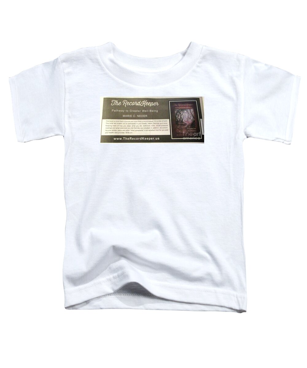 Trk Toddler T-Shirt featuring the photograph TRK in print by Marie Neder