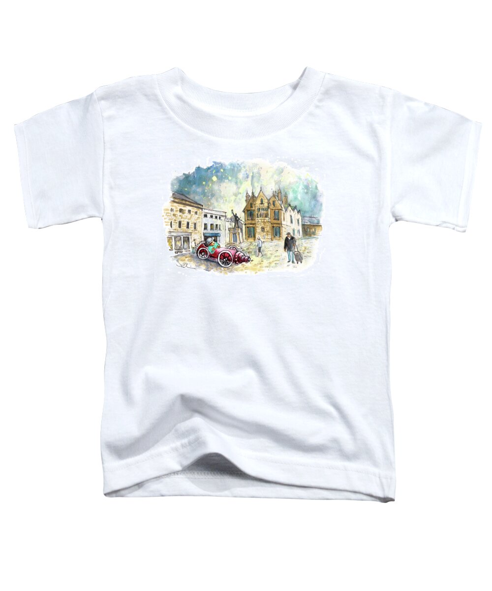 Travel Toddler T-Shirt featuring the painting Truro 02 by Miki De Goodaboom