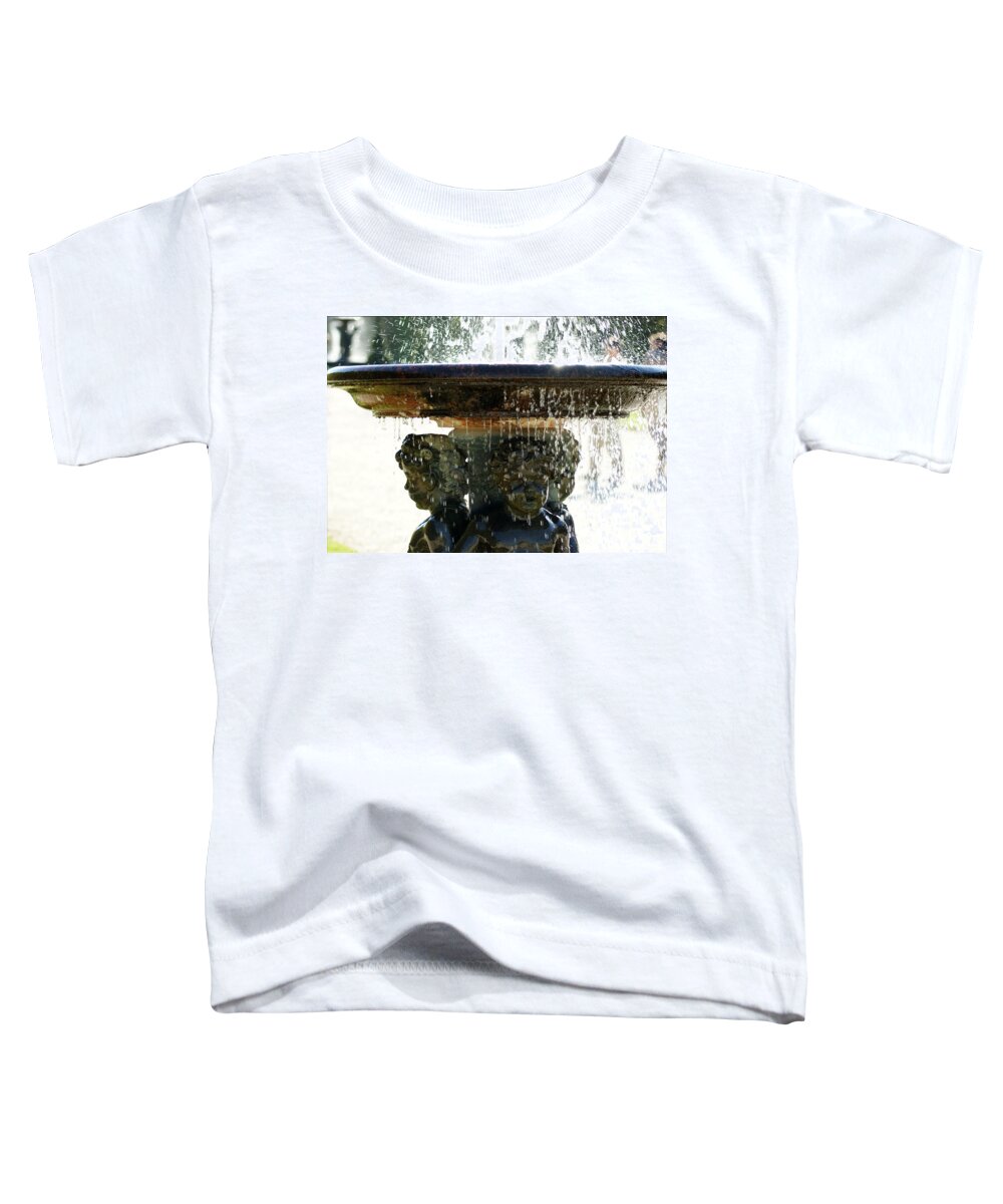 Versailes Toddler T-Shirt featuring the photograph Versailles fountain by Christine Jepsen