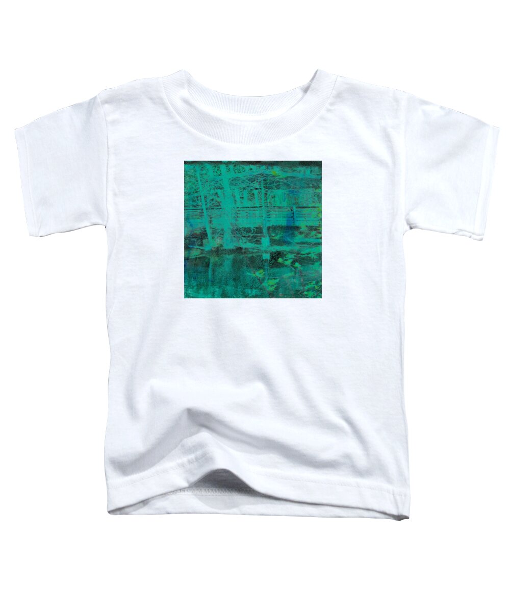 Photo Toddler T-Shirt featuring the mixed media Water #10 by Dawn Boswell Burke
