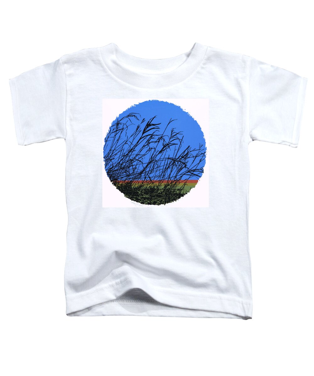 Abstraction Toddler T-Shirt featuring the photograph Weedscape by James Rentz