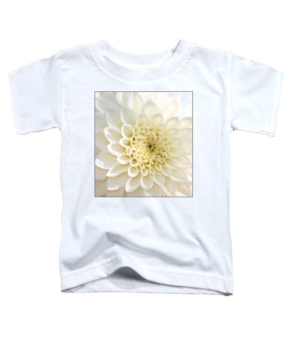 Purity Toddler T-Shirt featuring the photograph WhiteFlow by Steven Robiner