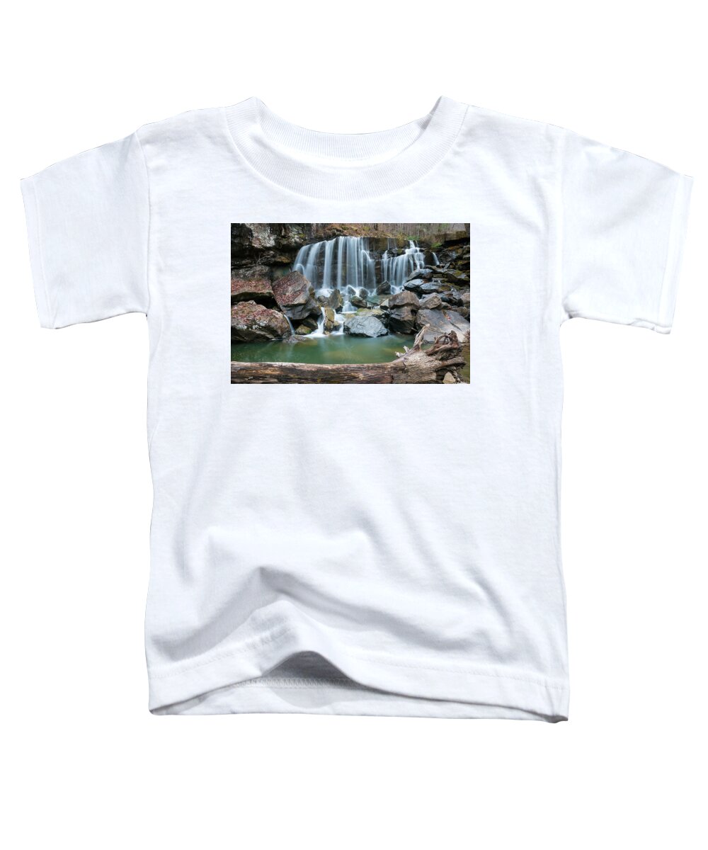 Landscape Toddler T-Shirt featuring the photograph Wolf Creek Falls by Chris Berrier