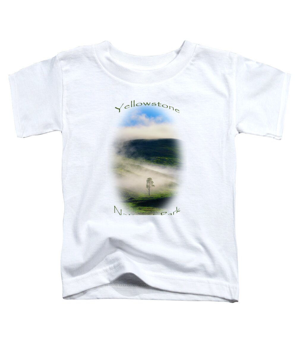  Toddler T-Shirt featuring the photograph Yellowstone T-shirt by Greg Norrell