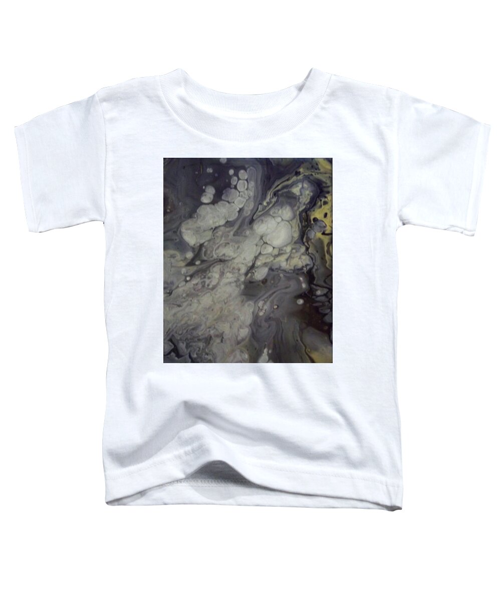 Abstract Toddler T-Shirt featuring the mixed media Abstract #1 by Stephen King