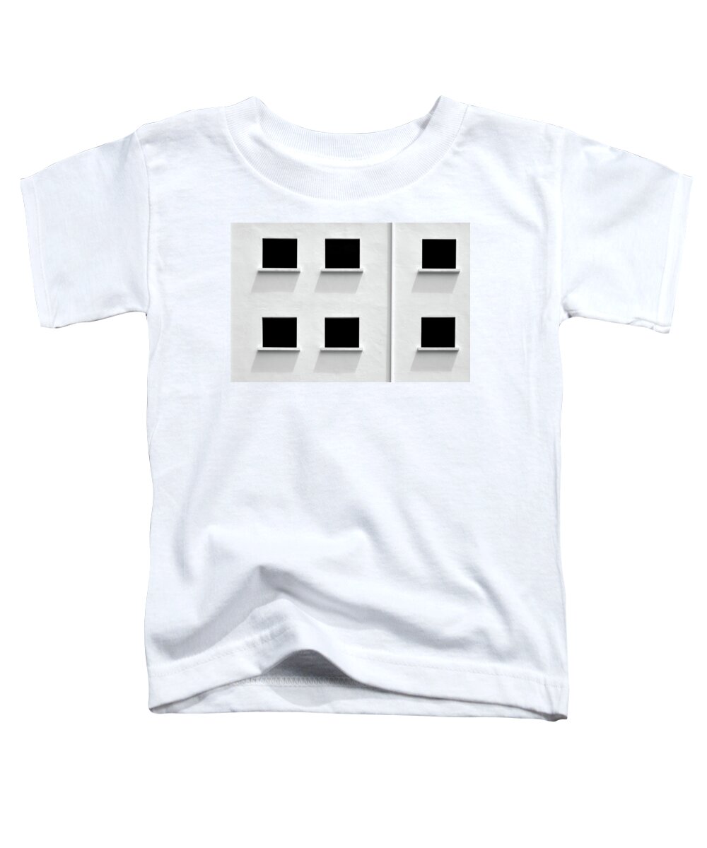 Urban Toddler T-Shirt featuring the photograph Six Windows #2 by Stuart Allen