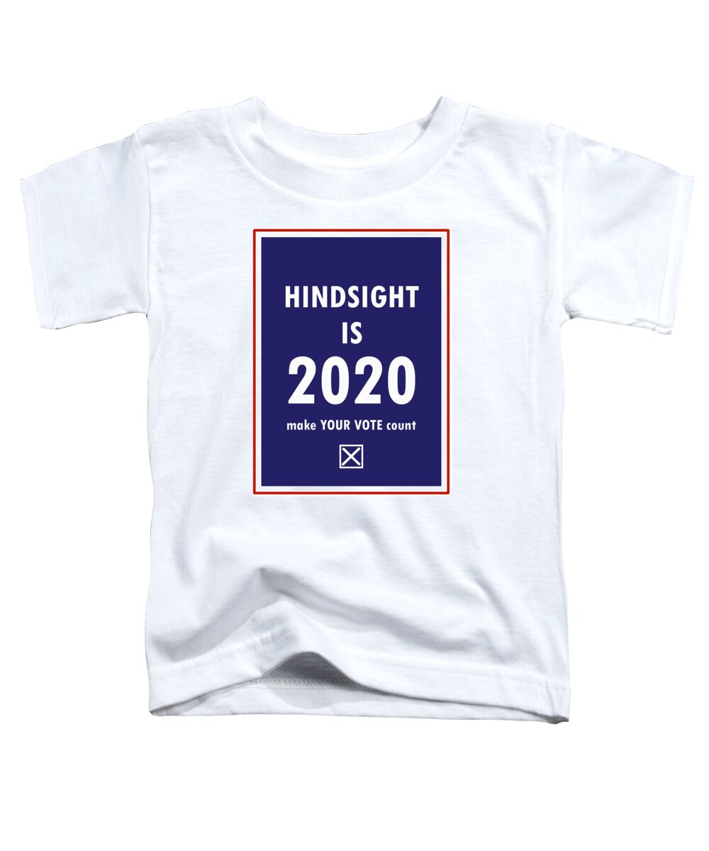Richard Reeve Toddler T-Shirt featuring the digital art 2020 Hindsight by Richard Reeve