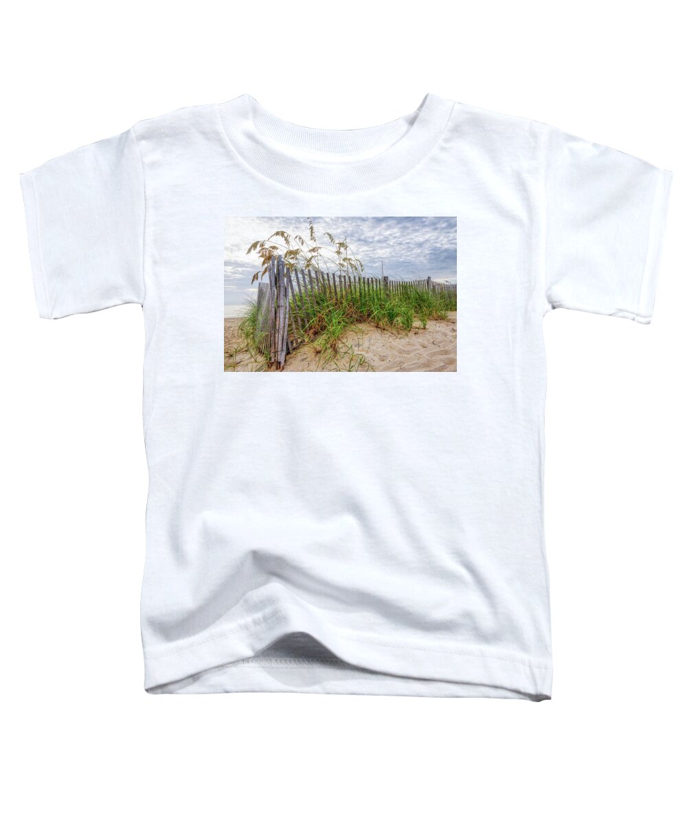 Ocean Toddler T-Shirt featuring the photograph Avalon Sea Grass by Donna Twiford