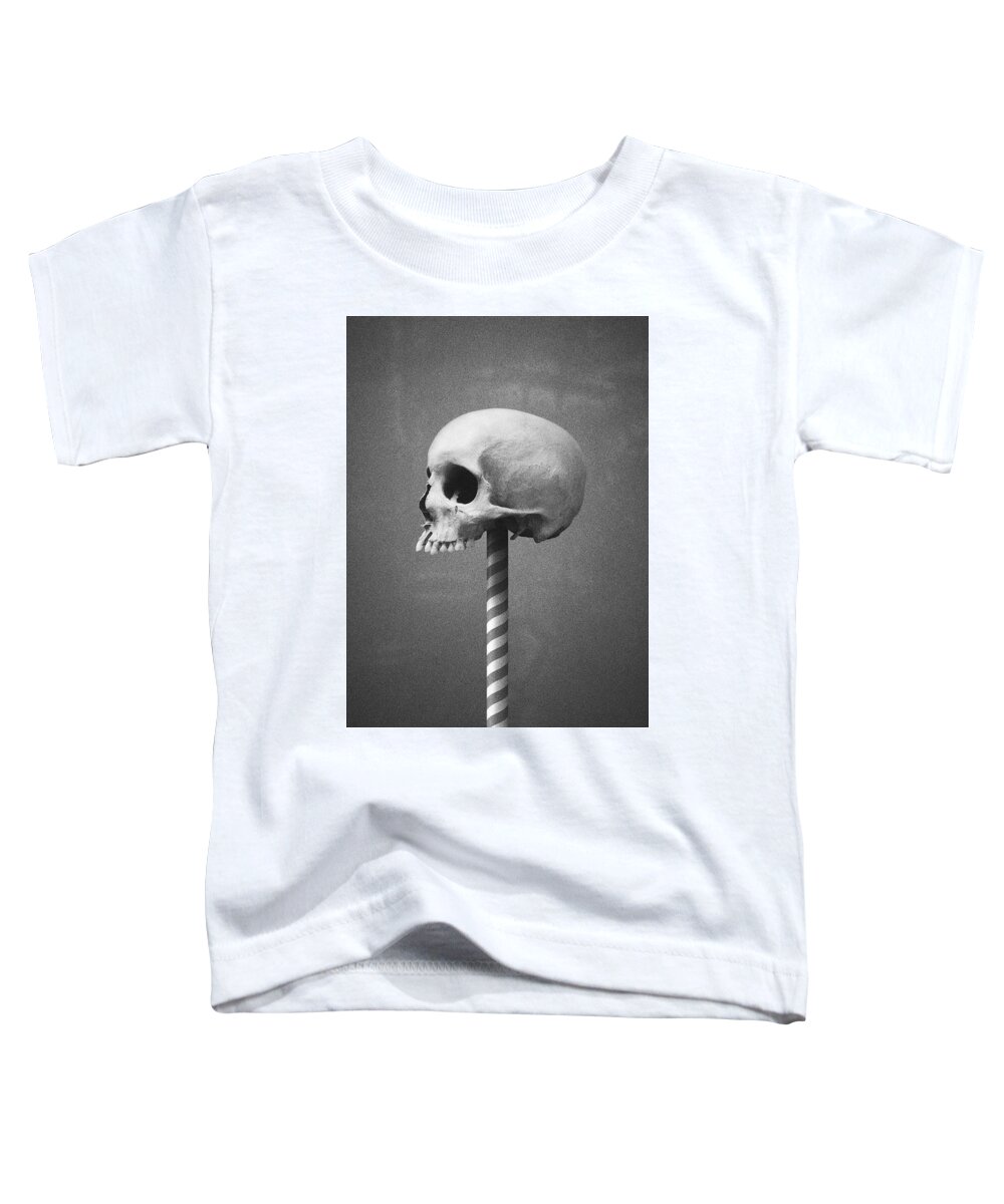 Skull Toddler T-Shirt featuring the photograph Black Sunshine by Joseph Westrupp
