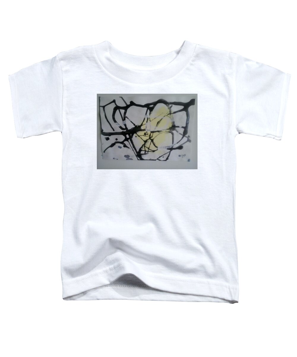  Toddler T-Shirt featuring the painting Caos 26 by Giuseppe Monti
