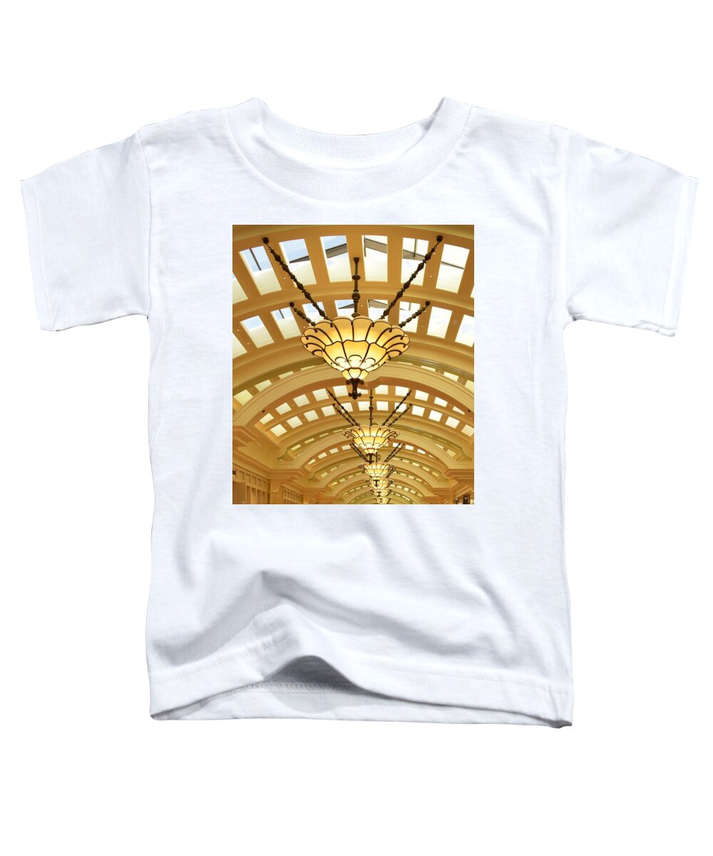Las Toddler T-Shirt featuring the photograph Chandelier IV by Bnte Creations