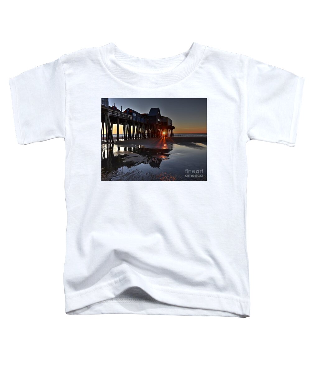 Sunrise Toddler T-Shirt featuring the photograph Early Morning Sunrise by Steve Brown
