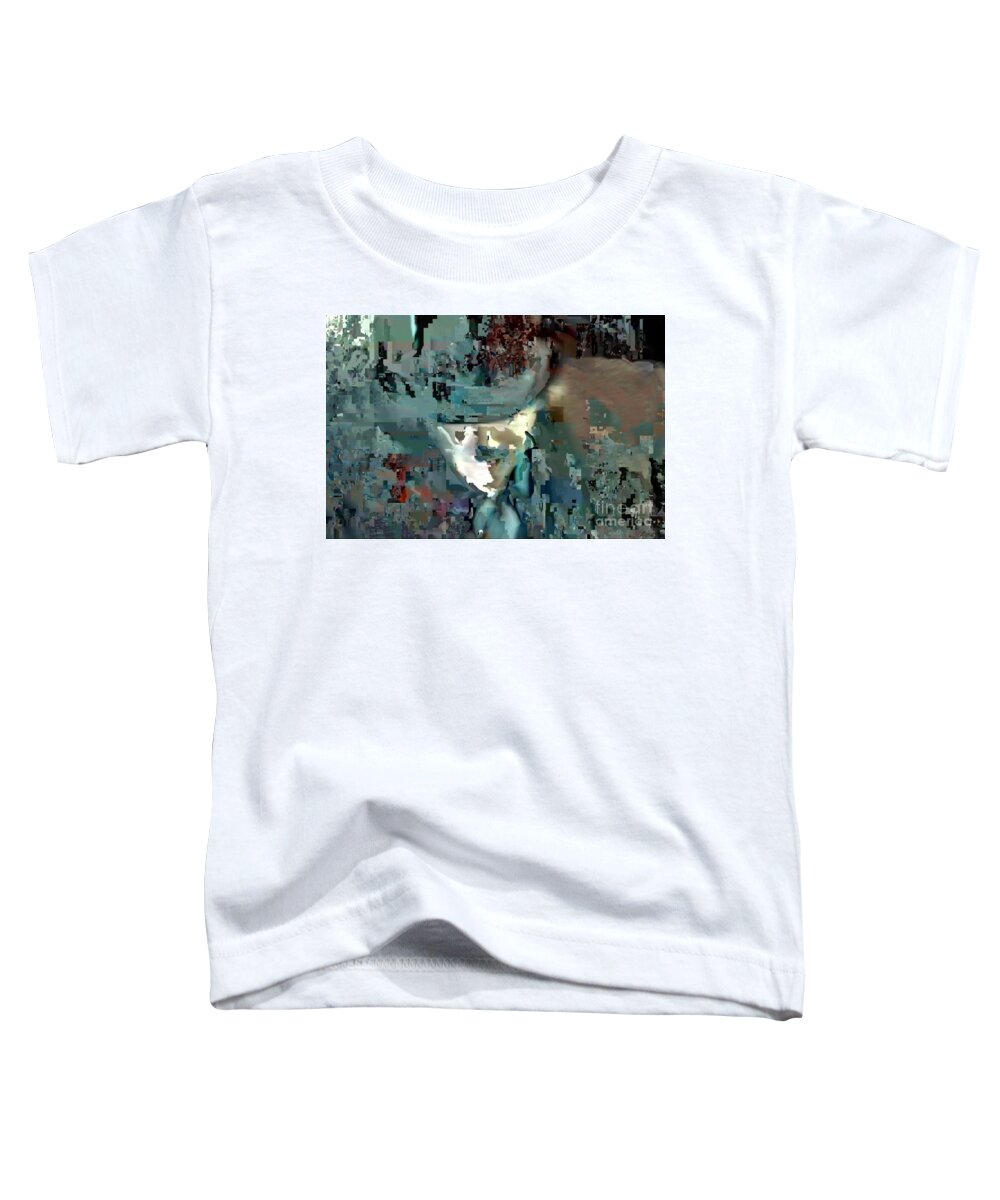 Assembly Toddler T-Shirt featuring the painting Figure by Matteo TOTARO