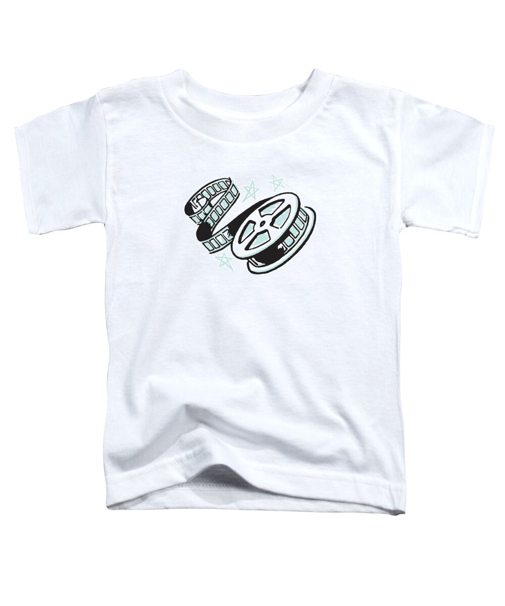 Film Strip on a Reel Toddler T-Shirt by CSA Images - Fine Art America