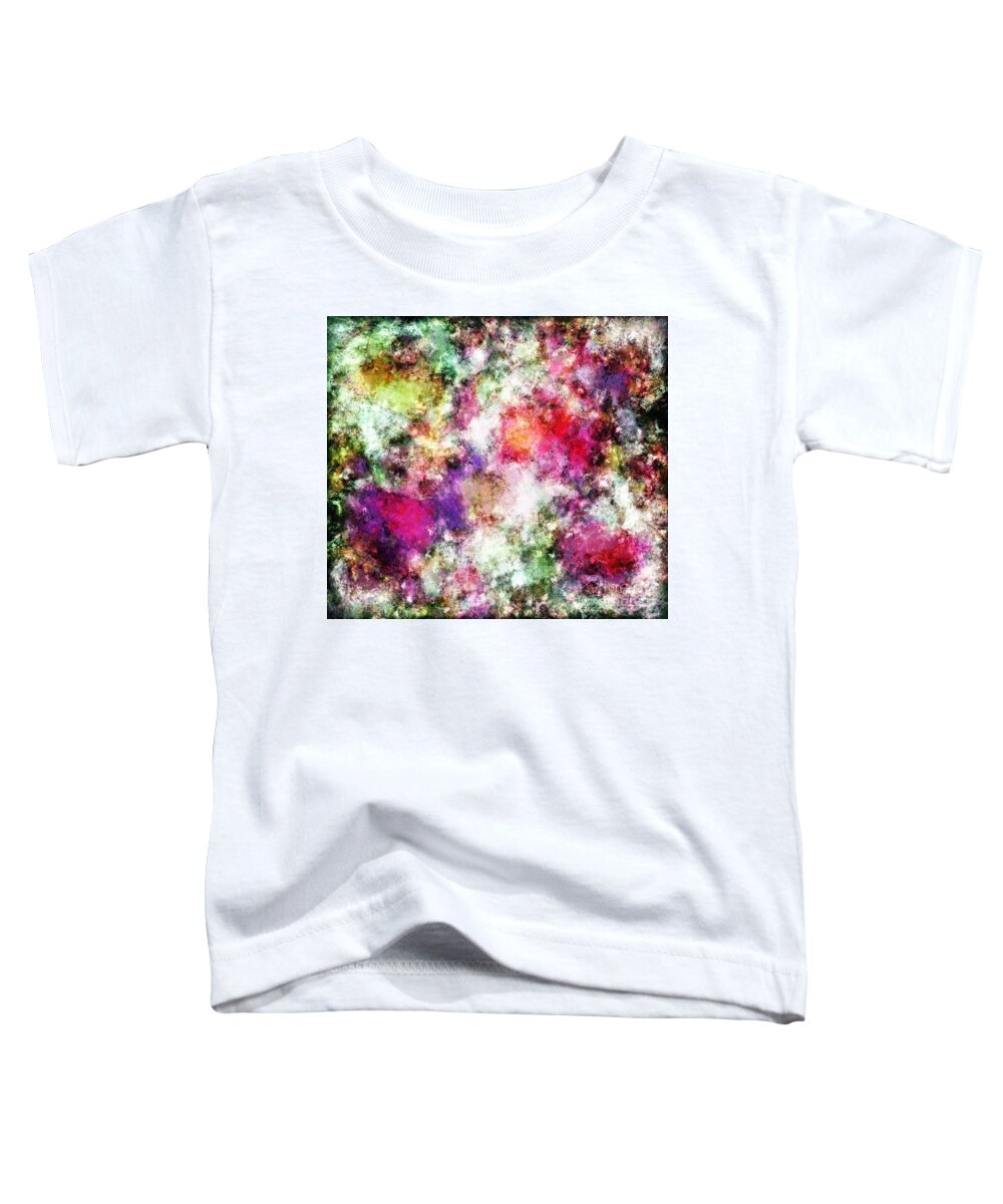 Red Toddler T-Shirt featuring the digital art Generator by Keith Mills