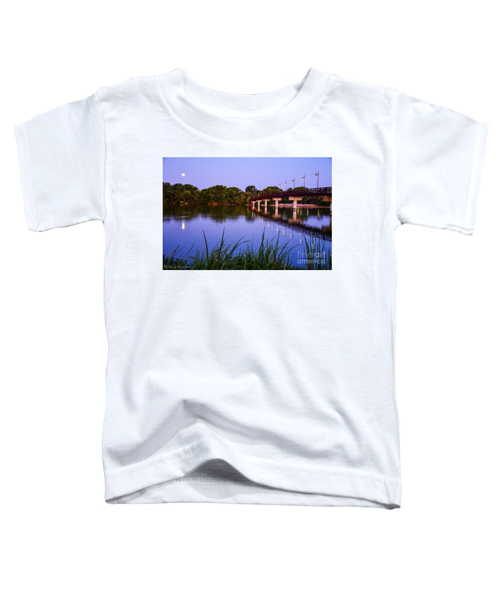 Full Toddler T-Shirt featuring the photograph In Moon Light Predawn by Diana Mary Sharpton