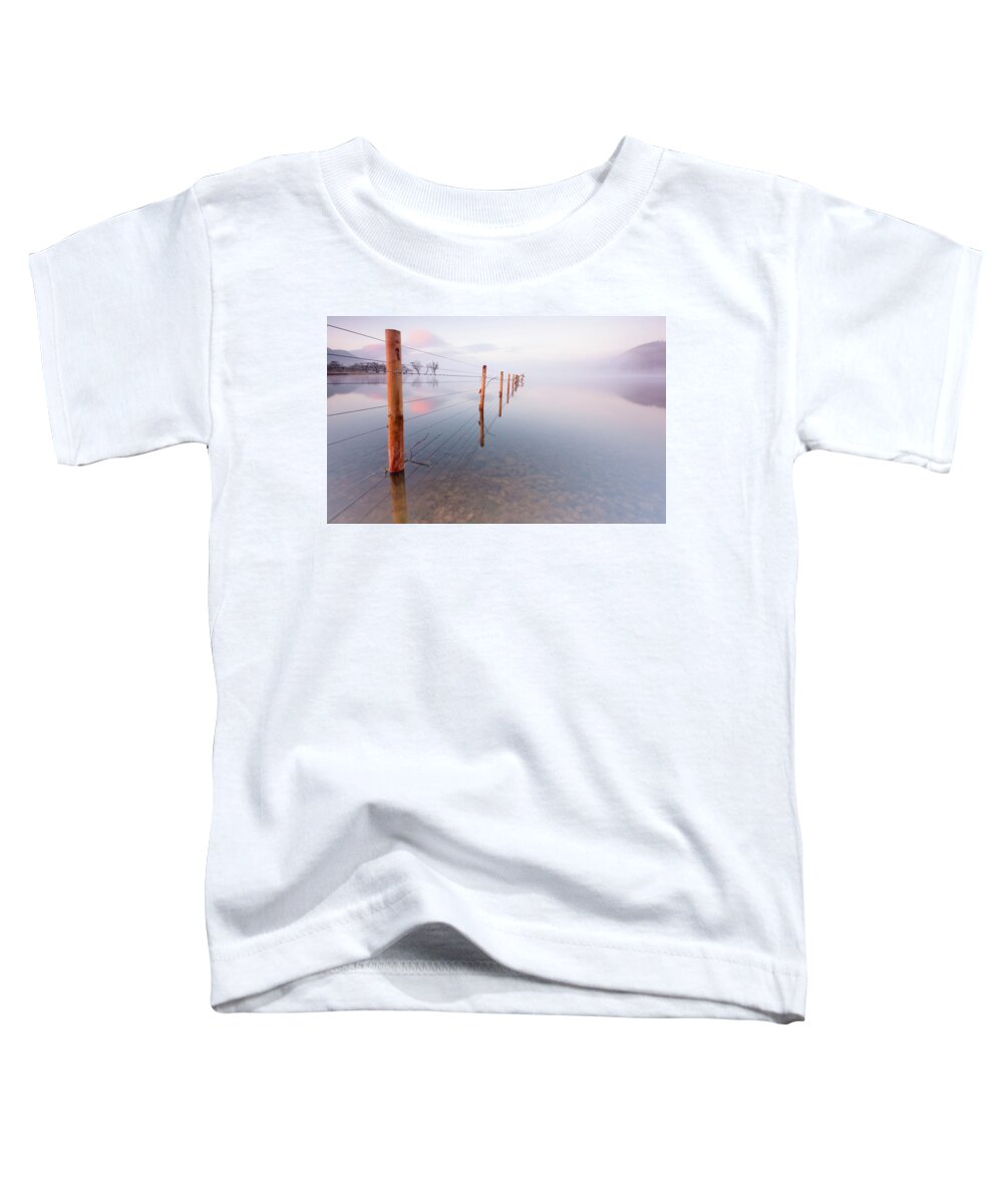 Landscape Toddler T-Shirt featuring the photograph Into Infinity by Anita Nicholson