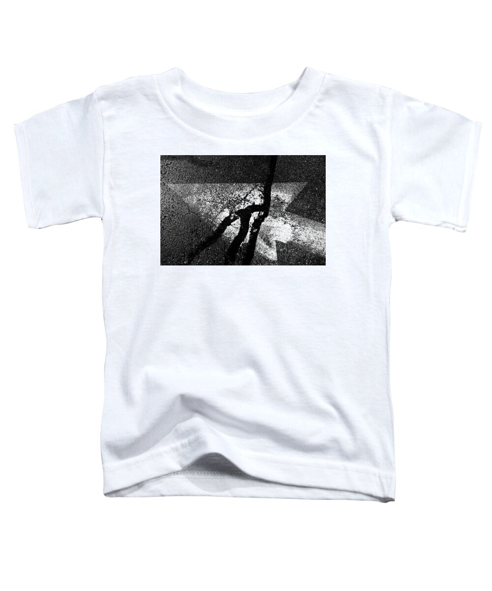 Arrow Toddler T-Shirt featuring the photograph Layered in Time by Joe Kozlowski