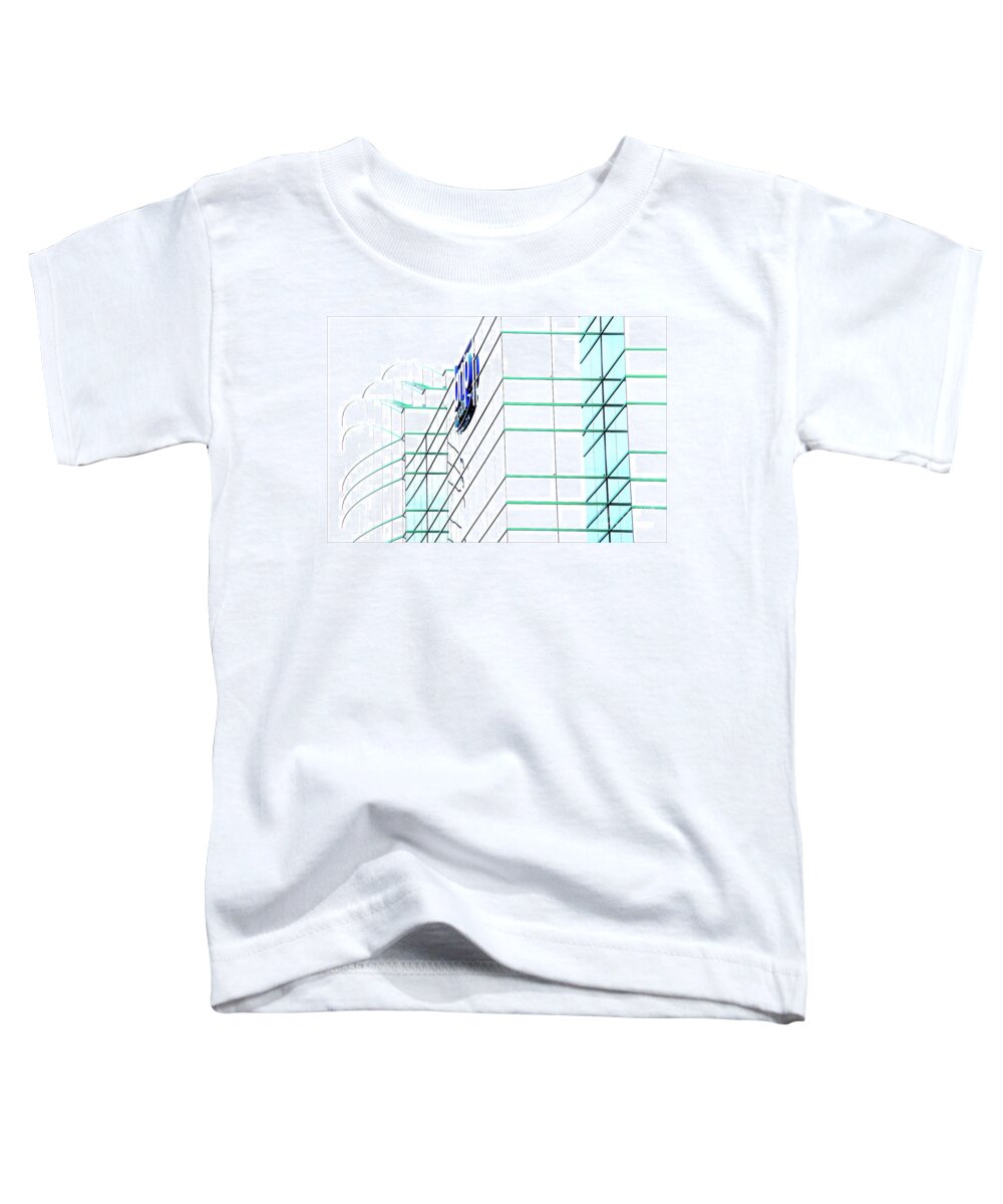 Buildings Toddler T-Shirt featuring the photograph Lines by Merle Grenz