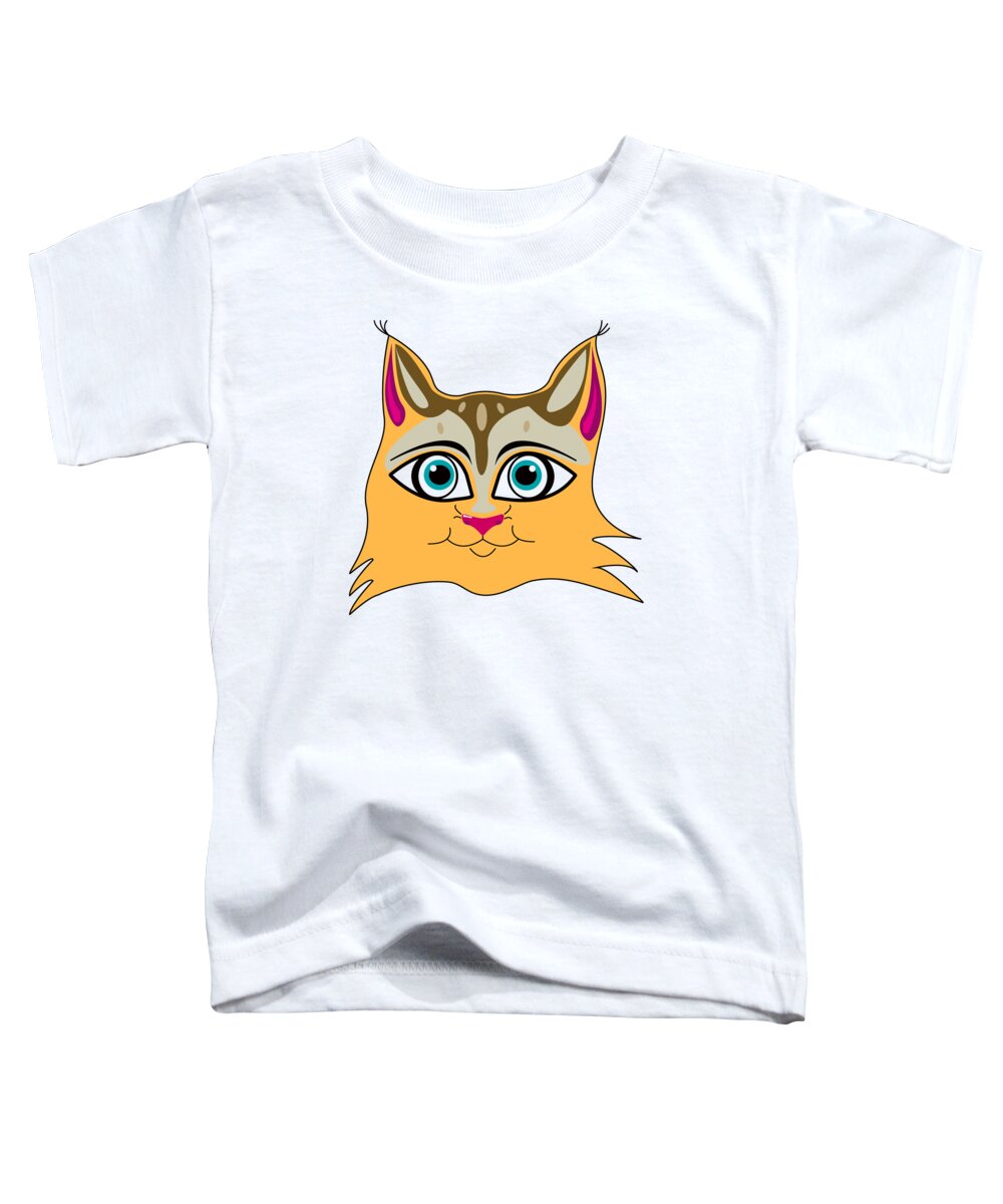 Lynx Illustration Toddler T-Shirt featuring the photograph Lynx Illustration by David Millenheft