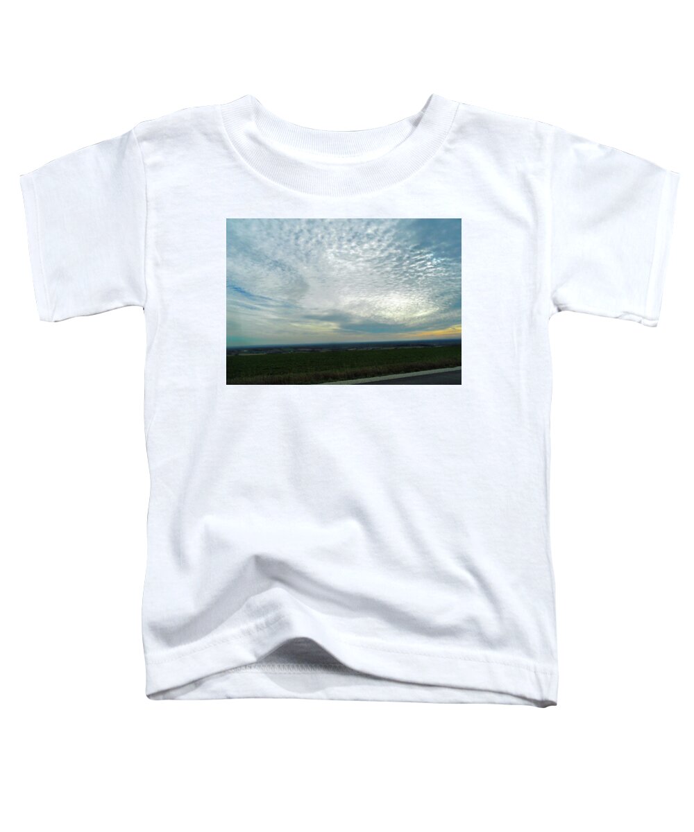 Never Coming Down Toddler T-Shirt featuring the photograph Never Coming Down by Cyryn Fyrcyd