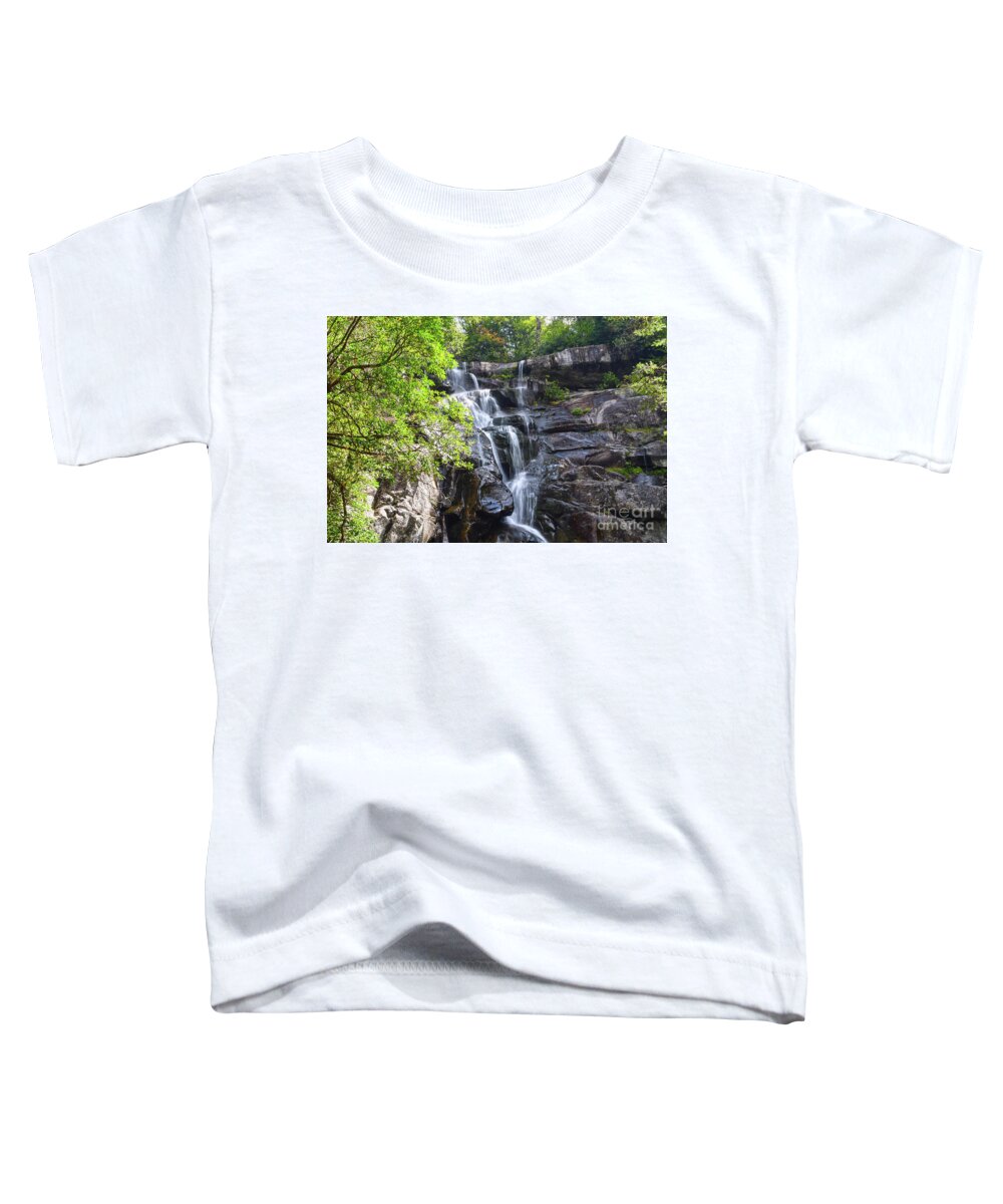 Ramsey Cascades Toddler T-Shirt featuring the photograph Ramsey Cascades 7 by Phil Perkins