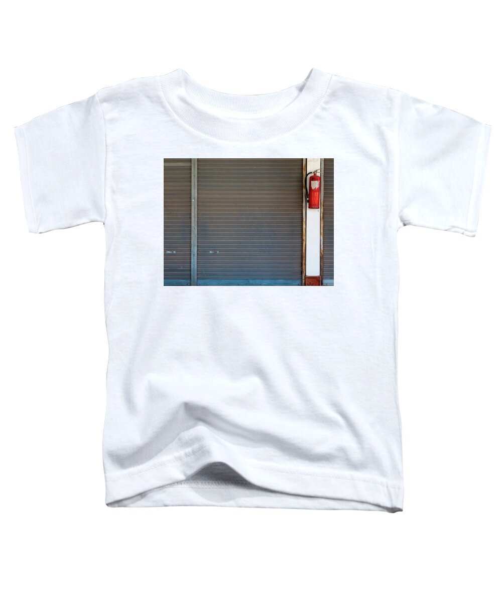 Abstract Toddler T-Shirt featuring the photograph Ready for any emergency by Jeremy Holton
