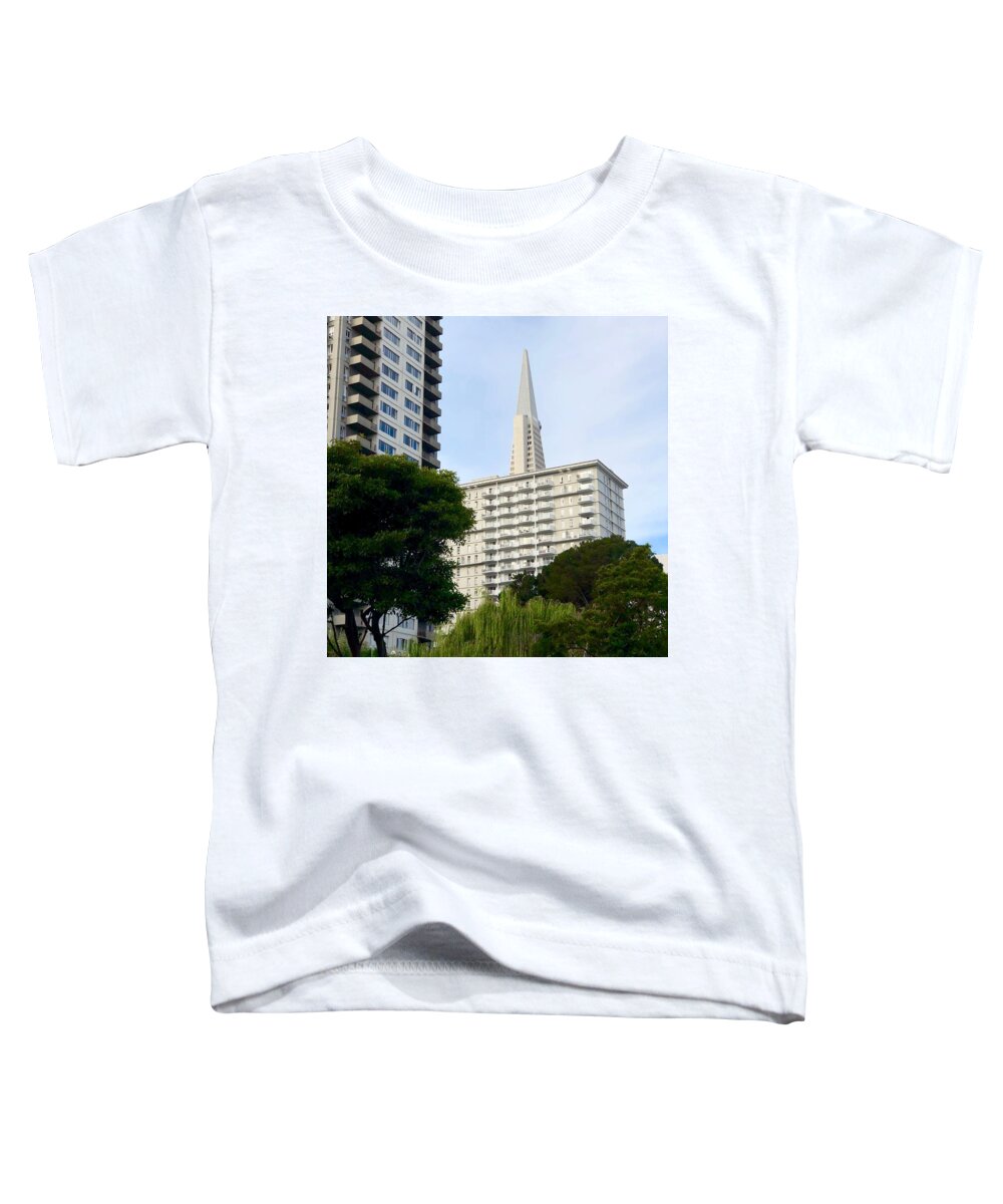 Transamerica Toddler T-Shirt featuring the photograph San Francisco Pyramid by Dan Twomey