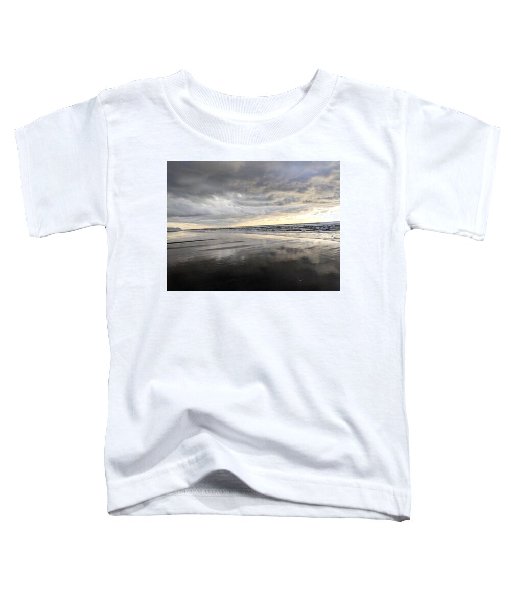Ocean Toddler T-Shirt featuring the photograph Skyline by Misty Morehead