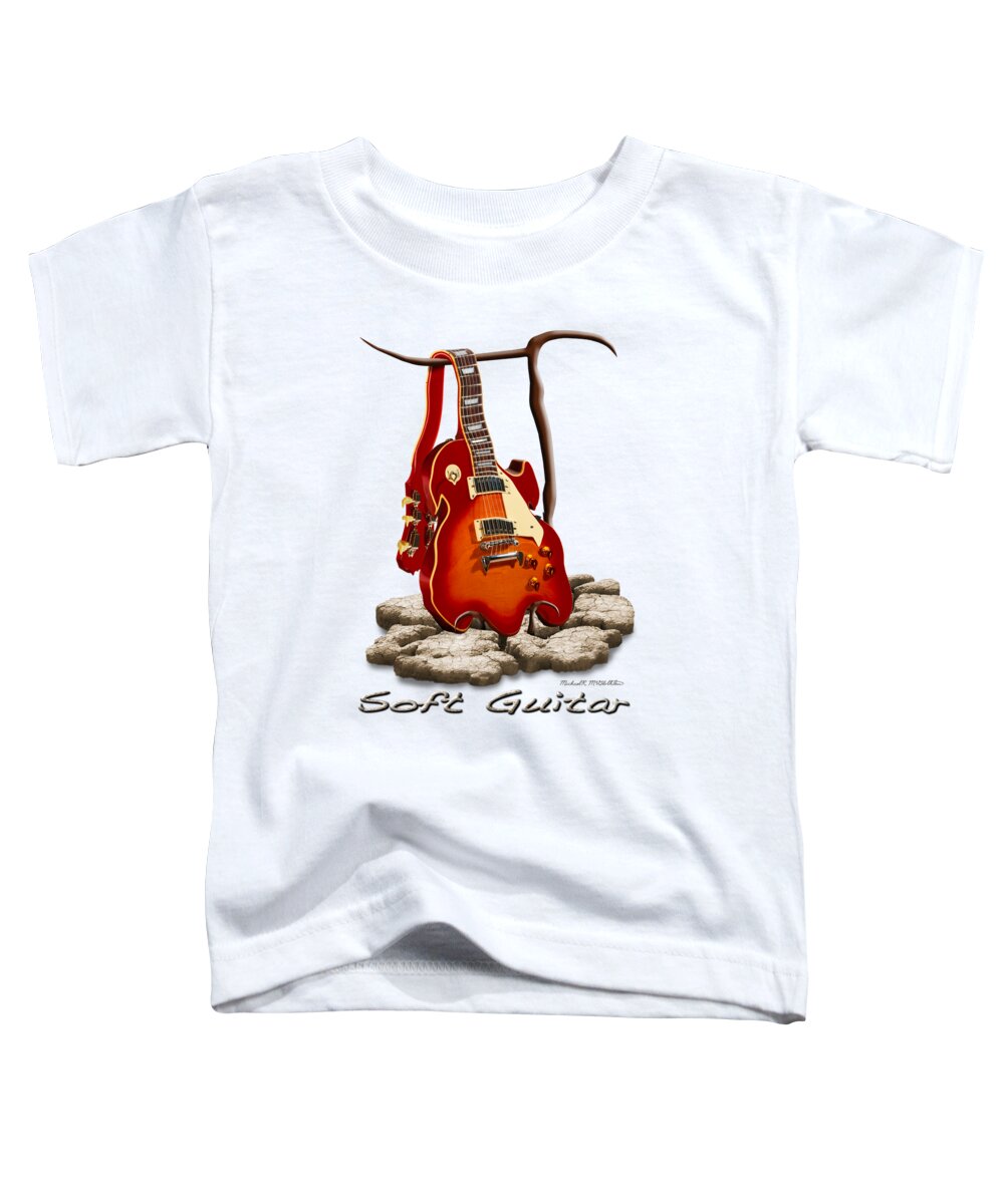 T-shirt Toddler T-Shirt featuring the photograph Soft Guitar - 3 by Mike McGlothlen