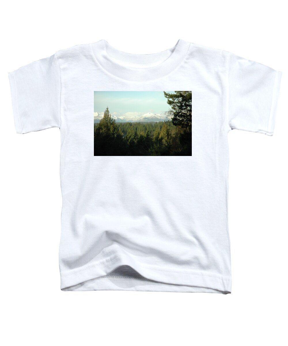 Mountains Toddler T-Shirt featuring the photograph Somewhere outside Seattle by Eric Hafner