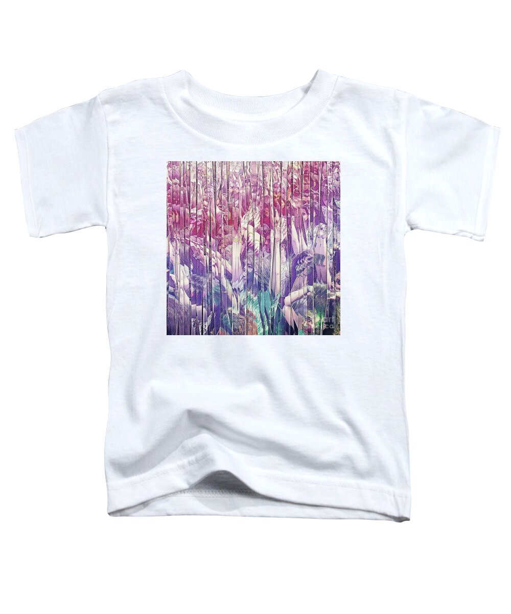 Concert Toddler T-Shirt featuring the digital art Summer Concert by Phil Perkins