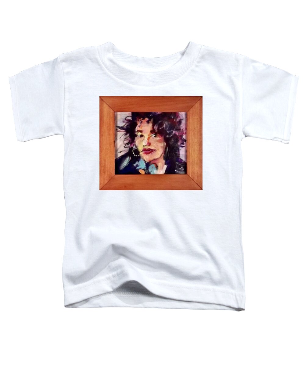Painting Toddler T-Shirt featuring the painting Tagliani by Les Leffingwell