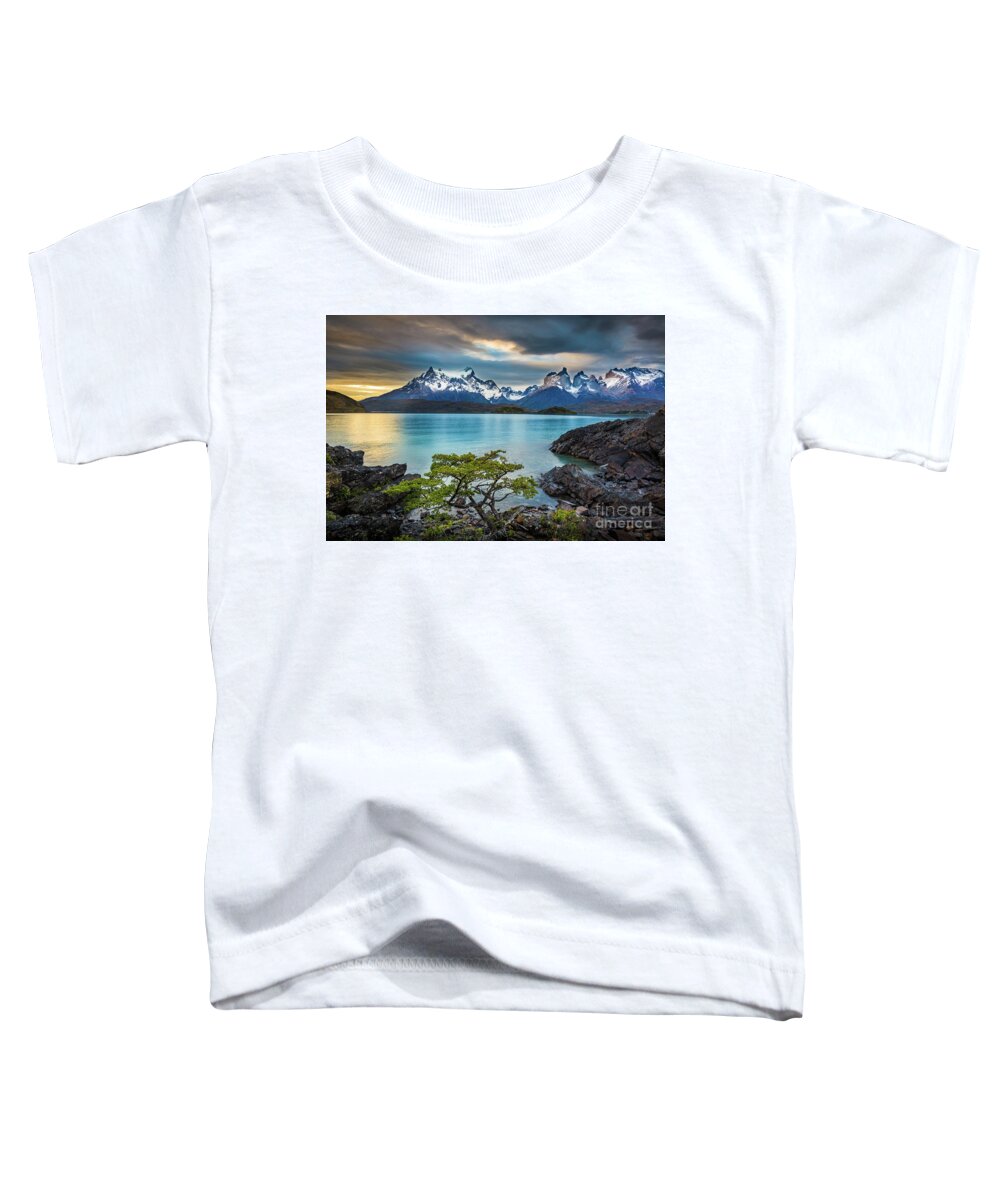 America Toddler T-Shirt featuring the photograph The Remains of the Day by Inge Johnsson