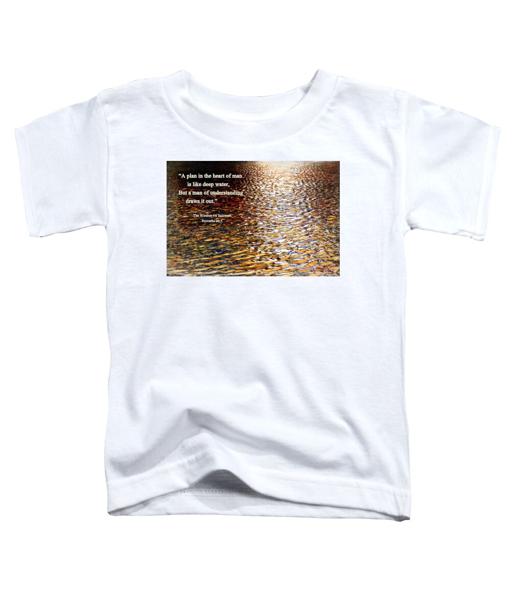 Soloman Toddler T-Shirt featuring the photograph The Wisdom Of Soloman - Two by Glenn McCarthy Art and Photography