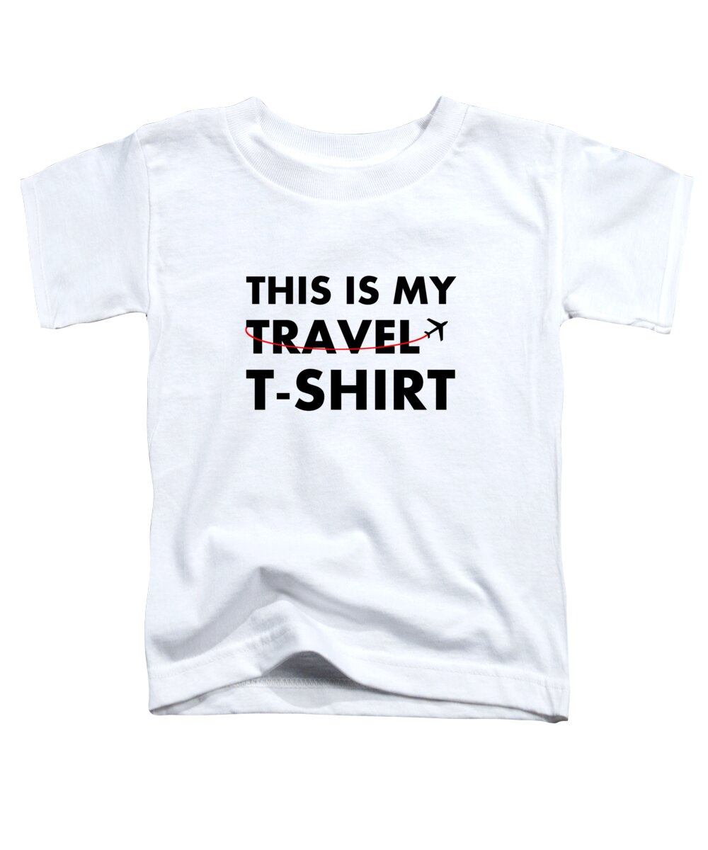 Richard Reeve Toddler T-Shirt featuring the digital art Travel Tee 2 by Richard Reeve