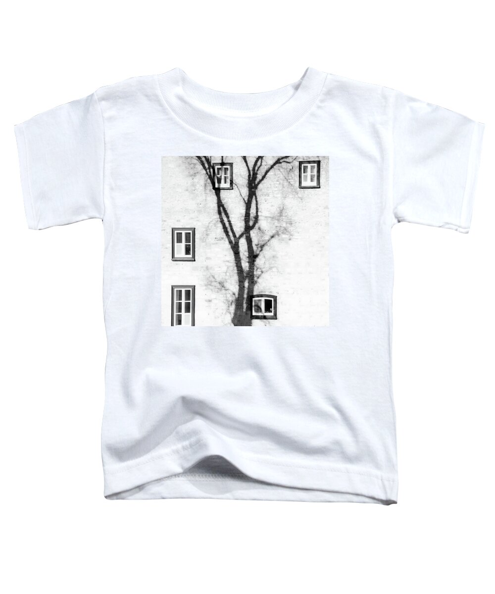 Tree Shadow Toddler T-Shirt featuring the photograph Tree Shadow by Bill Cain