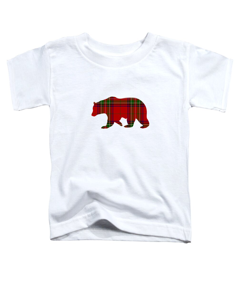 Step Dad Step Father Toddler T-Shirt featuring the drawing Family Mama Bear #1 by Kanig Designs