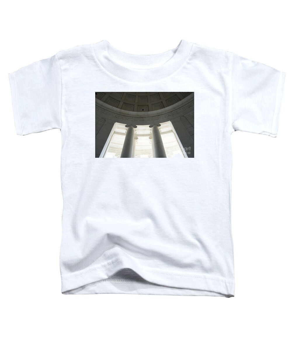  Toddler T-Shirt featuring the photograph Jefferson Memorial #2 by Annamaria Frost