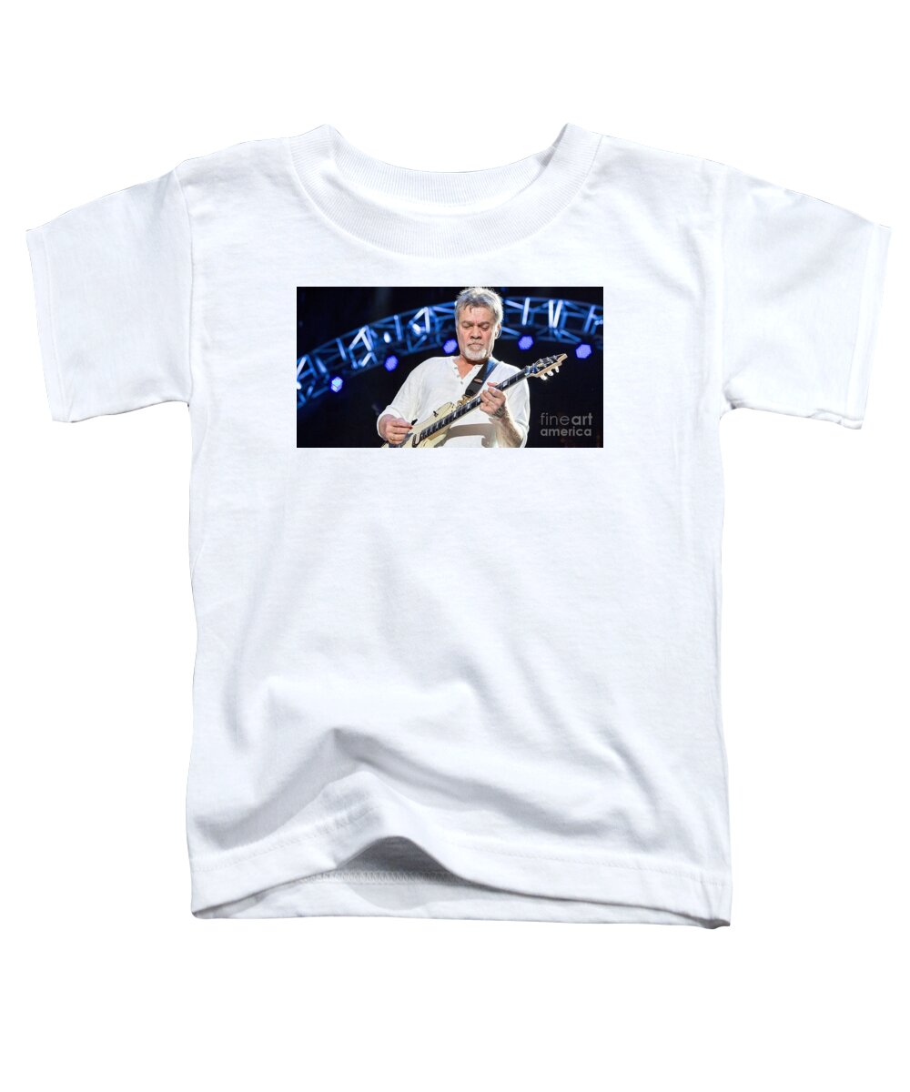 Eddie Toddler T-Shirt featuring the photograph Eddie Van Halen by Action