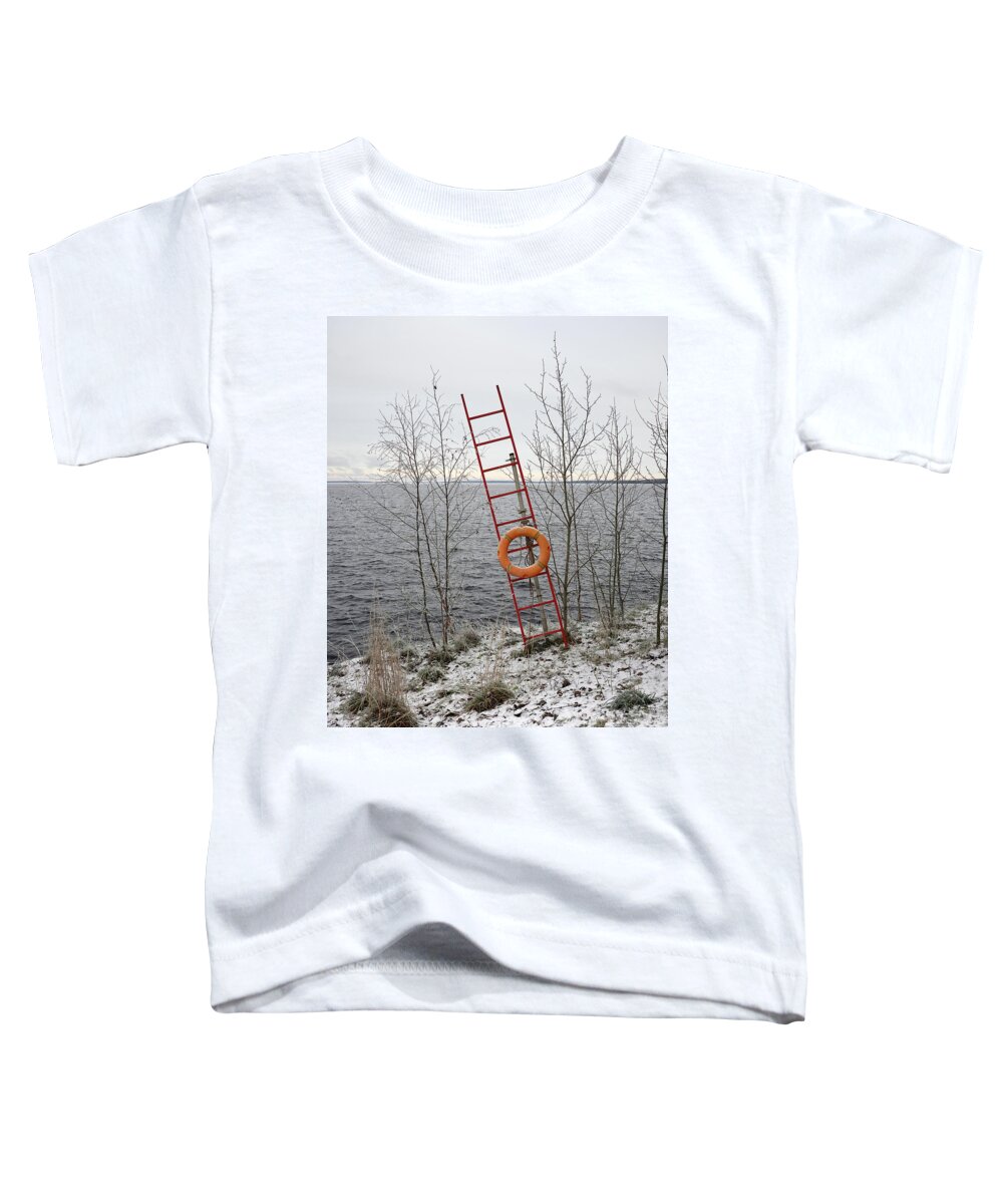 Finland Toddler T-Shirt featuring the photograph 9 Steps To Be Saved by Jouko Lehto