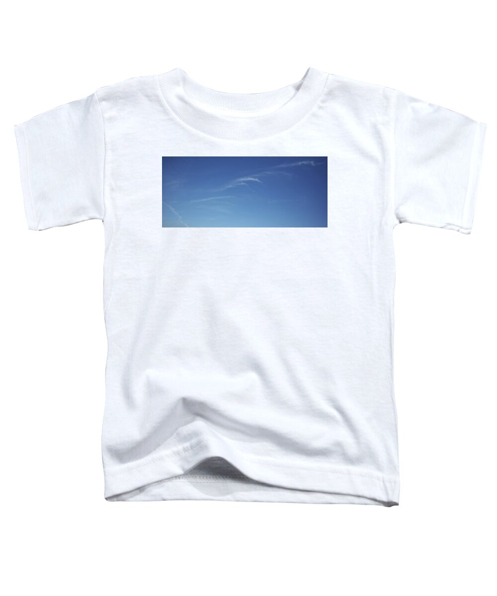 Wind Toddler T-Shirt featuring the photograph Air mass conflict by Karine GADRE