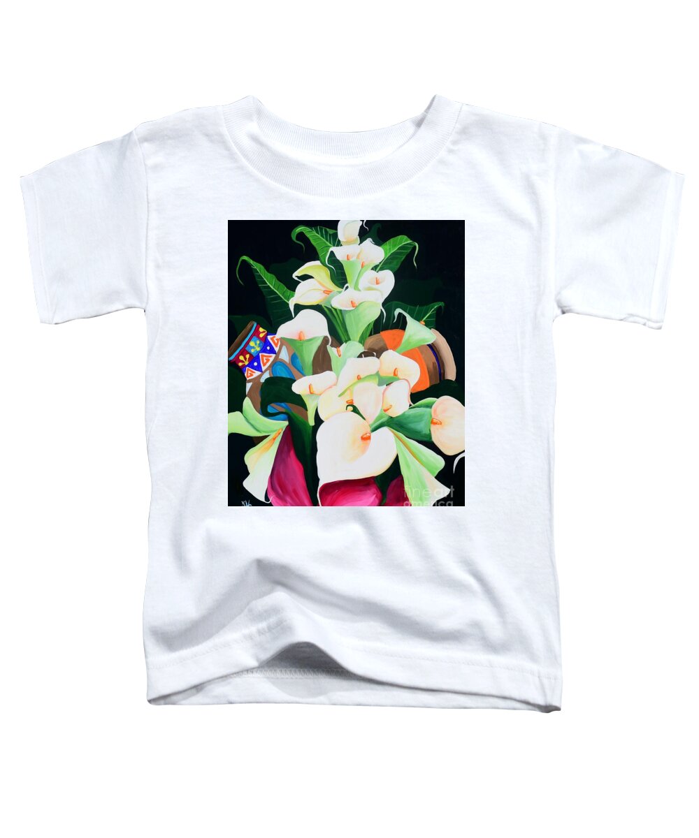 Pinturas Toddler T-Shirt featuring the digital art Alcatrazes by Yenni Harrison