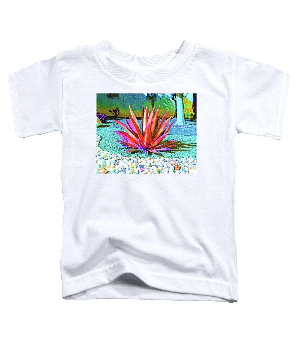 Agave Toddler T-Shirt featuring the photograph Artistic Agave Plant by Andrew Lawrence
