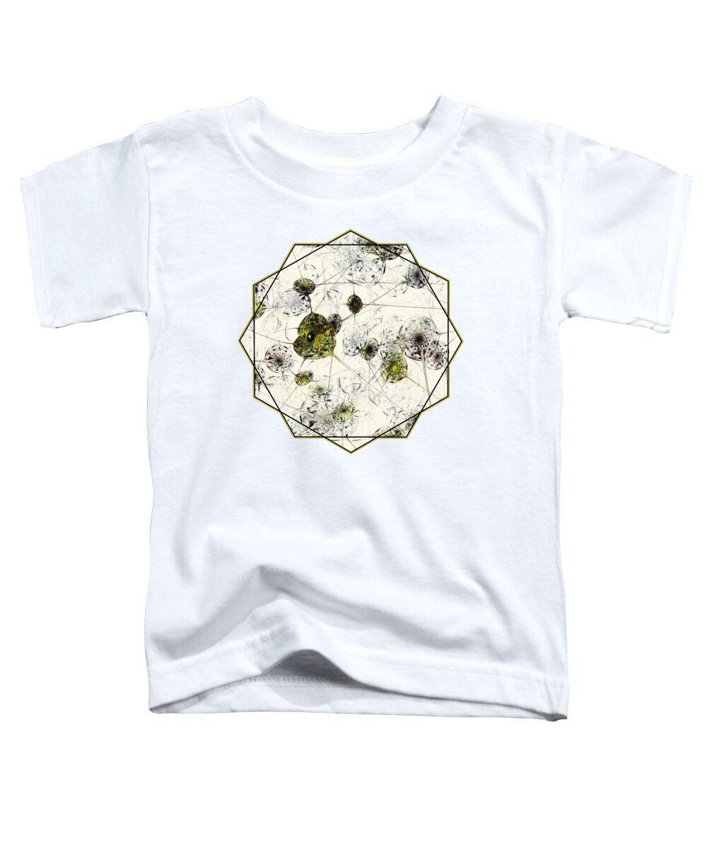 Malakhova Toddler T-Shirt featuring the digital art Neural Network by Anastasiya Malakhova