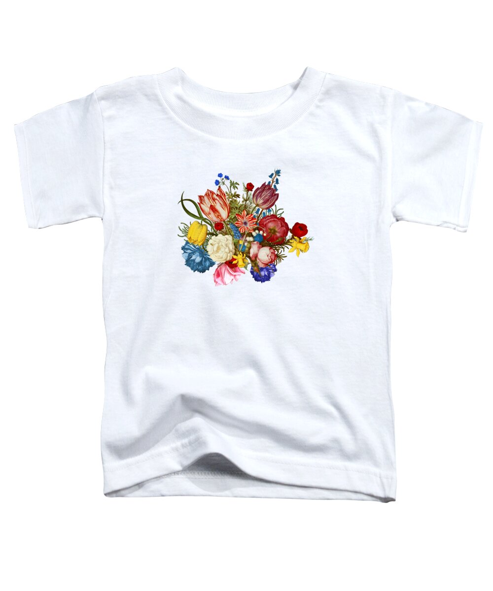 Flowers Toddler T-Shirt featuring the digital art Flowers by Madame Memento