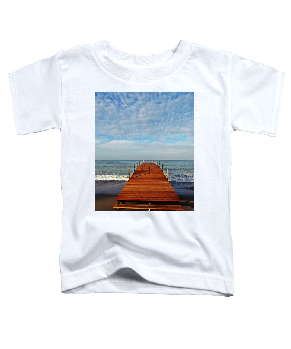 Beach Toddler T-Shirt featuring the photograph Beach by Tanja Leuenberger