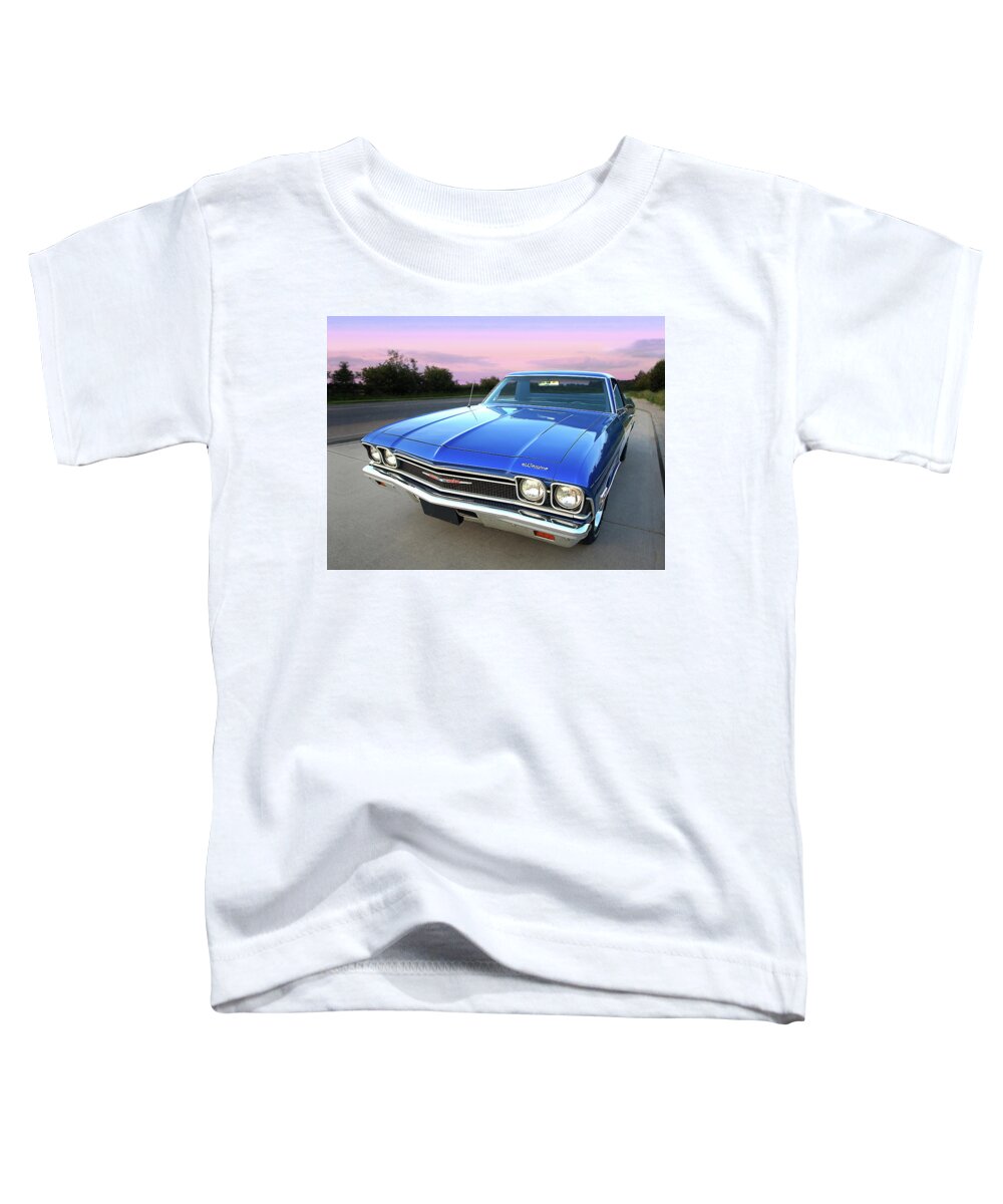 Chevrolet Truck Toddler T-Shirt featuring the photograph Chevrolet El Camino at Sunset by Gill Billington