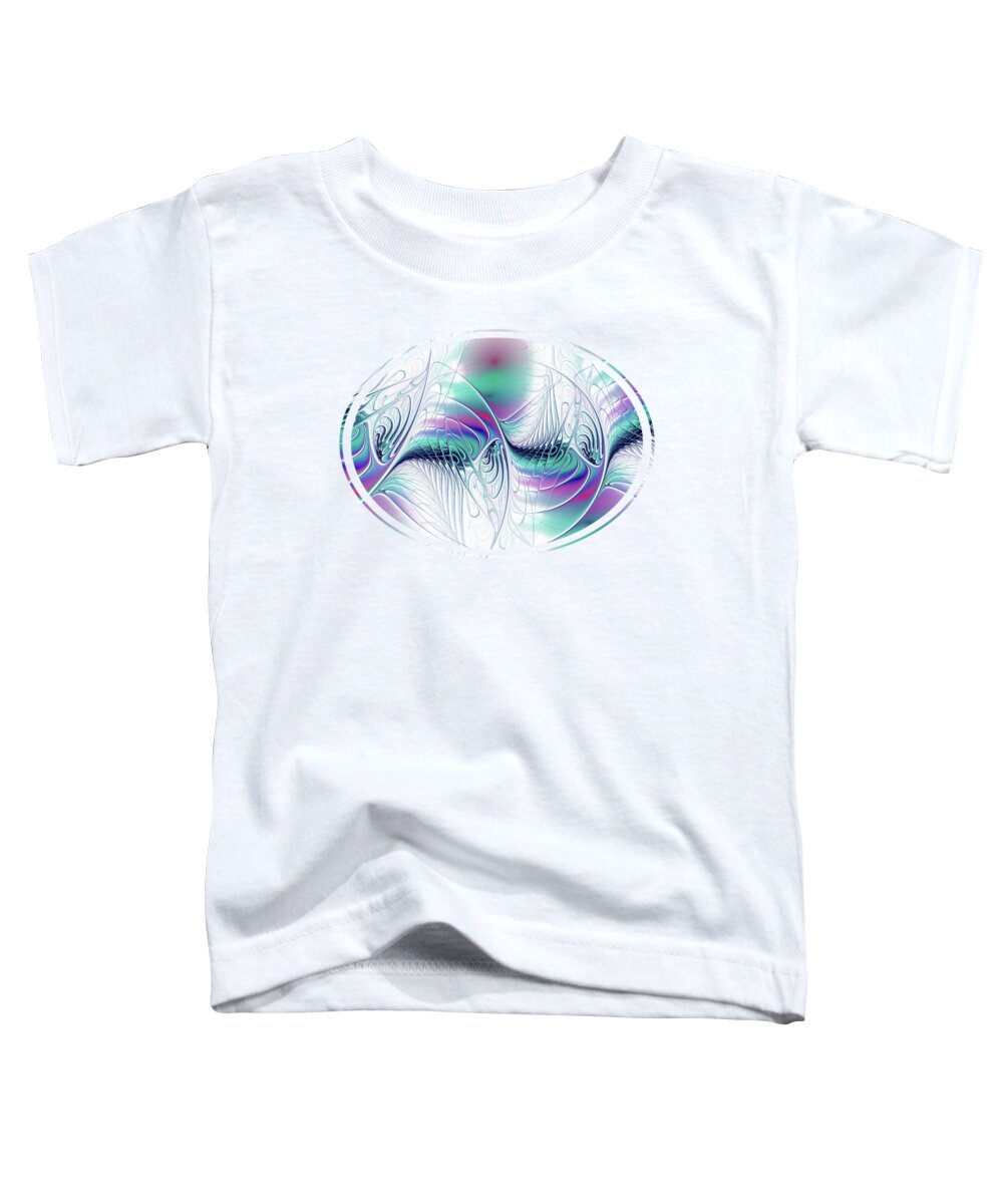 Color Toddler T-Shirt featuring the digital art Color Elegance by Anastasiya Malakhova